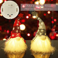 2-Pieces: 11" Lighted Christmas Gnome Santa by DailySale