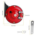 2-Pieces: 115DB Car Snail Horns 12V by DailySale