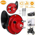 2-Pieces: 115DB Car Snail Horns 12V by DailySale