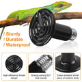 2-Pieces: 150W Infrared Reptile Heat Lamp No Light Emitting by DailySale