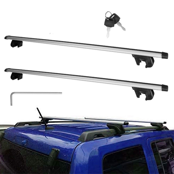 2-Pieces: Car Roof Top Crossbar Rack by DailySale