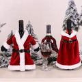 2-Pieces: Christmas Wine Bottle Cover Merry Christmas Decor by DailySale