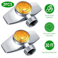 2-Pieces: Circular Spot Sprinkler 60 Degree with Gentle Water Flow by DailySale