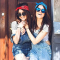 2-Pieces: Classic Vintage Handcuff Charm Friendship Bracelets by DailySale