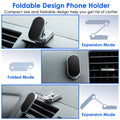 2-Pieces: Foldable Magnetic Car Phone Holder by DailySale