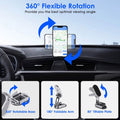 2-Pieces: Foldable Magnetic Car Phone Holder by DailySale