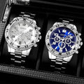 2-Pieces: High-End Fashion Handsome Quartz Wrist Watch by DailySale