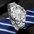 2-Pieces: High-End Fashion Handsome Quartz Wrist Watch by DailySale