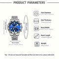 2-Pieces: High-End Fashion Handsome Quartz Wrist Watch by DailySale