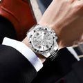 2-Pieces: High-End Fashion Handsome Quartz Wrist Watch by DailySale