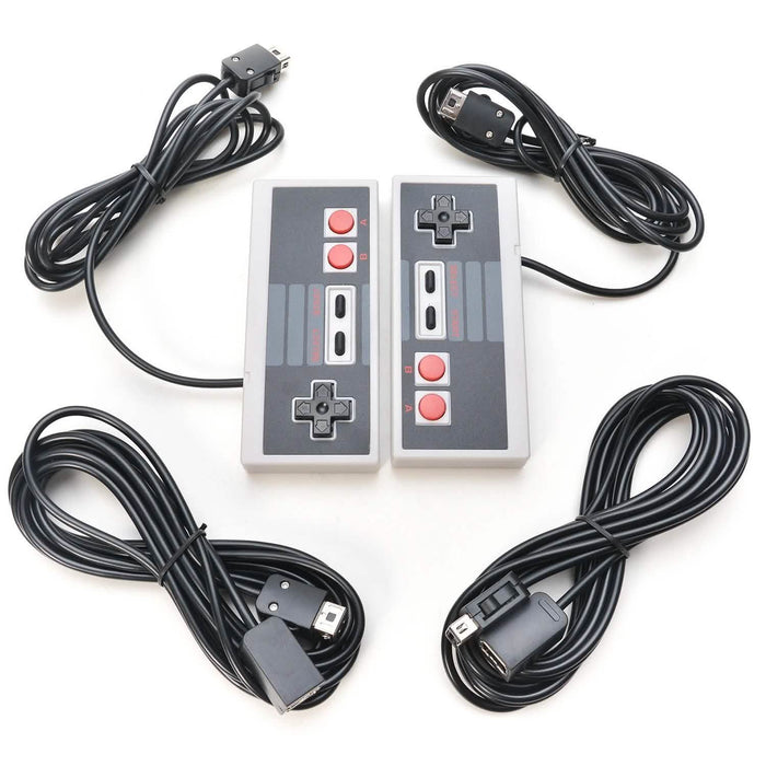 2-Pieces: NES Classic Mini Edition Controller with 6ft Extend Link Extension Cable by DailySale
