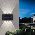 2-Pieces: Outdoor Wall Light Solar Waterproof LED Light by DailySale