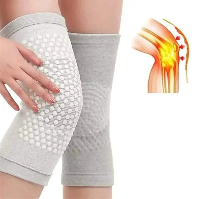 2-Pieces: Self Heating Support Knee Pads Elbow Brace Warm by DailySale
