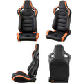 2-Pieces Set: Universal PVC Leather Bucket Seats by DailySale