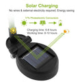 2-Pieces: Solar Garden Lights Outdoor by DailySale