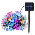 2-Pieces: Solar Power String Lights 50 LED Beads Fairy Sakura Flower by DailySale
