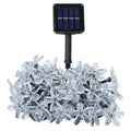 2-Pieces: Solar Power String Lights 50 LED Beads Fairy Sakura Flower by DailySale