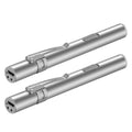 2-Pieces: Stainless Steel Flashlight Repair Water Resistant for Medical Students by DailySale