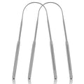2-Pieces: Tongue Scraper Cleaner Stainless Steel by DailySale