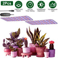 2-Pieces: Ultra-Thin LED Grow Lights for Indoor Plants with 126 LEDs by DailySale