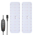 2-Pieces: Ultra-Thin LED Grow Lights for Indoor Plants with 126 LEDs by DailySale