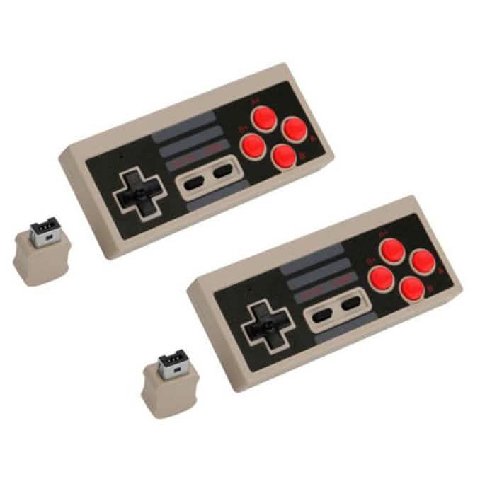 2-Pieces: Wireless Game Controller Remote Control For NES Classic Edition Nintendo Console by DailySale