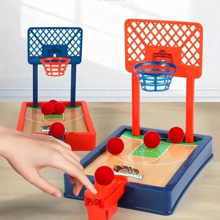 2-Player Finger Basketball Hoop Game - Tabletop Sports Toy for Youngsters Party Fun by DailySale