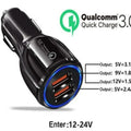 2-Port USB Fast Car Charger Adapter by DailySale