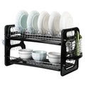 2-Tier Dish Drying Rack Drainboard Set by DailySale