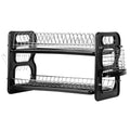 2-Tier Dish Drying Rack Drainboard Set by DailySale