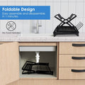 2-Tier Dish Drying Rack with Cup Holder and Drainboard by DailySale