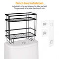 2-Tier Over the Toilet Storage Shelf Rack by DailySale