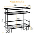 2-Tier Over the Toilet Storage Shelf Rack by DailySale