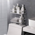 2-Tier Over the Toilet Storage Shelf Rack by DailySale