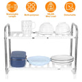 2-Tier Under Sink Organizer Retractable Kitchen Rack Holder by DailySale