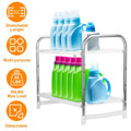 2-Tier Under Sink Organizer Retractable Kitchen Rack Holder by DailySale