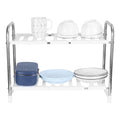 2-Tier Under Sink Organizer Retractable Kitchen Rack Holder by DailySale