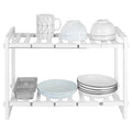 2-Tier Under Sink Organizer Retractable Space Saving Storage by DailySale