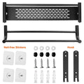 2-Tier Wall Mounted Towel Rack by DailySale