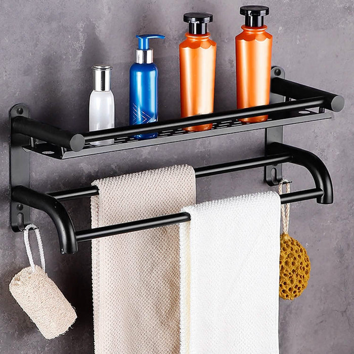 2-Tier Wall Mounted Towel Rack by DailySale