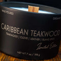 2 Wood Wick Candle Set for Men | Masculine Scent | Gift Box by Active Doodie Gear­®