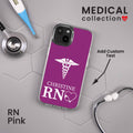 Nurse HD Custom Name Apple iPhone 14 Series Mag-Safe Phone Case by Affinity Bands
