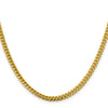 20 inch Miami Cuban Unisex Chain Necklace 14k Gold