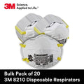 20-Pack: 3M Personal Protective Equipment 8210 Particulate Respirator by DailySale