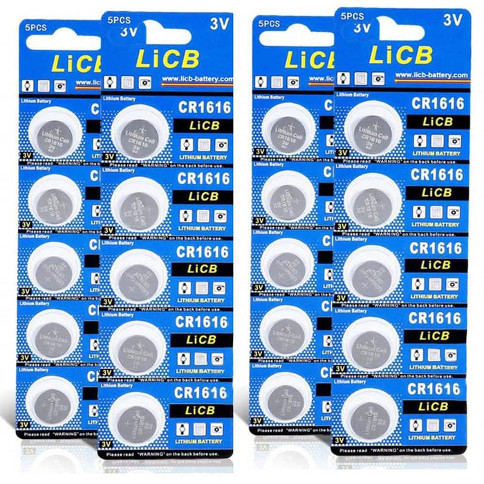 20-Pack: CR 1616 3V Lithium Batteries by DailySale