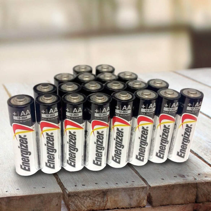 20-Pack: Energizer AA or AAA Max Alkaline Batteries by DailySale
