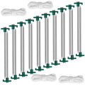20-Piece: 9.8-Inch Tent Pegs Ropes Set by DailySale