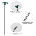 20-Piece: 9.8-Inch Tent Pegs Ropes Set by DailySale