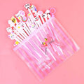20-Piece: Cute Gel Cartoon Pen Set by DailySale