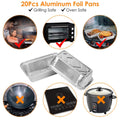 20-Piece: Disposable Aluminum Foil Pans by DailySale